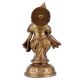 Standing Brass Ganesha Statue Playing Shahnai Decorative Showpiece