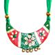 Handmade Terracotta Traditional Green Color Jewellery Sets