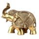 Brass Elephant Statue Trunk Up Gifting Decoration Statues
