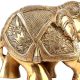 Brass Elephant Statue Trunk Up Gifting Decoration Statues