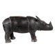 Brass Standing Hippo Home Decoration Statue