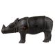 Brass Standing Hippo Home Decoration Statue