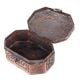 Copper Eight Sided Storage Box With Arabic Inscription