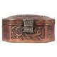Copper Eight Sided Storage Box With Arabic Inscription