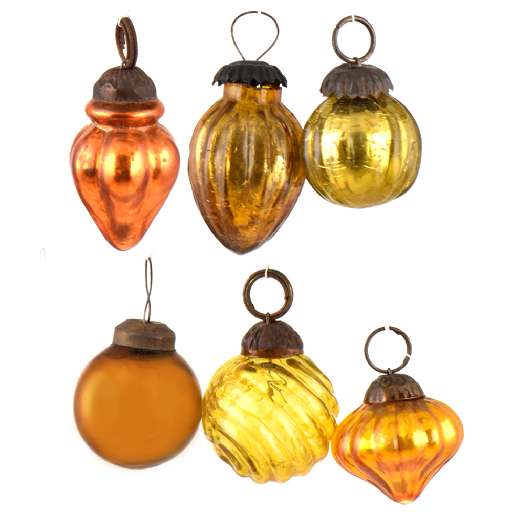 Gold Christmas Ornaments