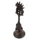 Brass Puja Bell With Two Garuda Figurine God Handle