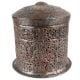 Decorative Copper Box With Lid Jali Cut Work Round Box