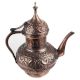 Copper Tea Pot With Fine Middle Eastern Carving