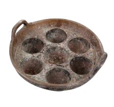 Old Brass Appam Pot With Seven Cavities