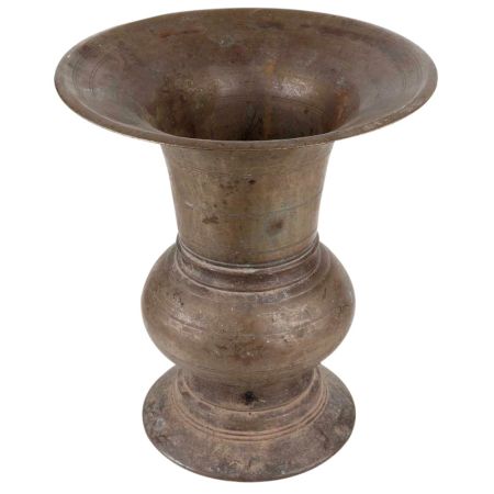Hand Crafted Brass Pot Urn Shape For Home And Office Decoration