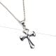 92.5 Sterling Silver Pendant With Plain looking Holy Cross Symbol