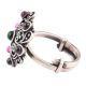 92.5 Sterling Silver Ring Traditional Stoned Delight Party Wear Ring (Free Size)