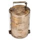 Brass Tiffin Box Three Tier Lunch Box