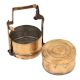 Brass Tiffin Box Small Size Two Container Tiffin box