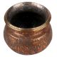 Brass Pot Long Curved Wide Mouth Home Decoration Pot