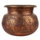 Brass Pot Long Curved Wide Mouth Home Decoration Pot