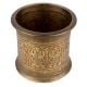 Brass Water Cup With God Figurines Engraved Holy Water cup