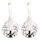 92.5 Sterling silver Earrings Tree Of Life Drop Earrings