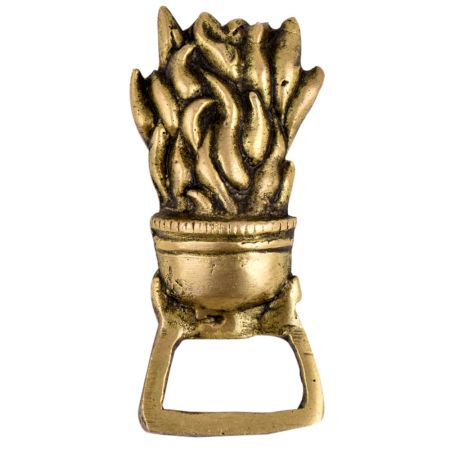 Brass Fire Torch Bottle Opener