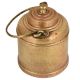 Bass Milk Pot Round Base Golden Finial