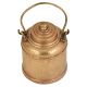Bass Milk Pot Round Base Golden Finial