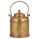 Bass Milk Pot Round Base Golden Finial