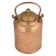 Brass Milk Pot Hammered Design Small Lid With Finial