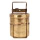 Traditional Brass Tiffin Box With Two Container