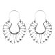 92.5 Sterling Silver Bali Earrings Filigree in Necklace Design