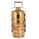 Tall Brass Tiffin Box With Four Container And A small Box On Top