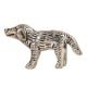 Brass Incense Holder Standing Dog Statue