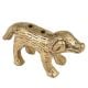 Handmade Incense Holder Brass Standing Dog Statue