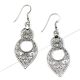 92.5 Sterling Silver Earrings  Chandelier Filigree Dangler Earrings