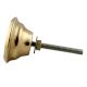 Natural Shell Brass Dresser Knob