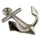 Silver Anchor Iron Hook