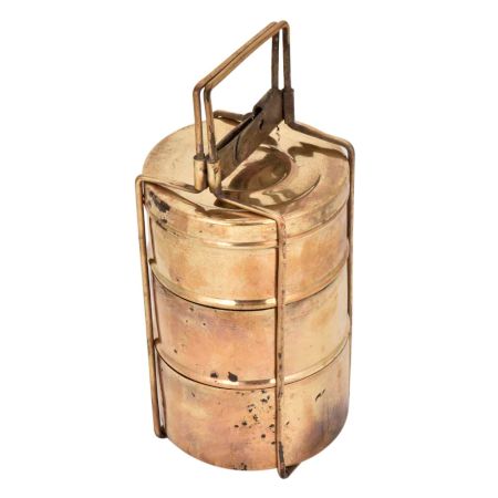 Vintage Brass made Lunch Box