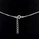 92.5 Sterling silver Chain Engraved Round Pendant For Women