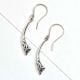 Contemporary 92.5 Sterling Silver Earrings For girls