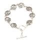 Om Charms 92.5 Sterling Silver Bracelet For good Luck