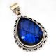 Labradorite Gemstone 92.5 Sterling Silver Handmade Pendant