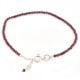 Natural Faceted Garnet Bead Bracelets For Women