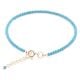 Chic Blue Turquoise Beads Bracelet For Girls