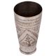 Traditionally Carved Punjabi Brass Lassi Glass Cup
