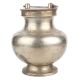 Brass Water pot With Lid And Glass Inside And Handle
