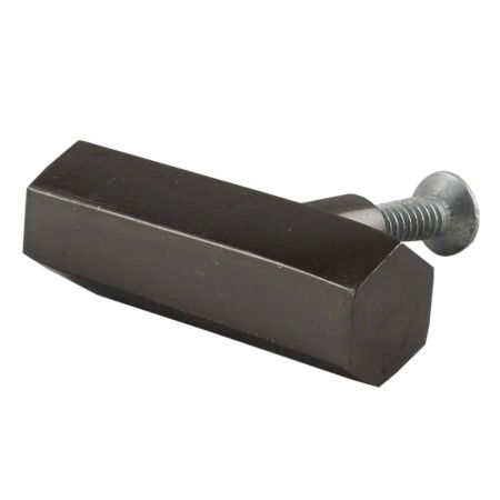 Platinum Grey Hexa Gilli Iron Cabinet Knob