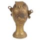 Brass Tribal Lady Head Statue With Jewellery And Stylish Bun