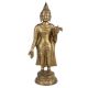 Brass Standing Buddha Statue