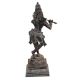 Lord Krishna statue playing a flute