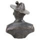 Brass Solider Bust With Uniform and Hat