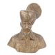 Handmade Brass Army Soldier Bust Home Decoration Statue